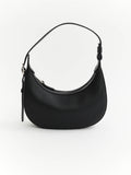 Friday Bag: Black Pebbled Leather