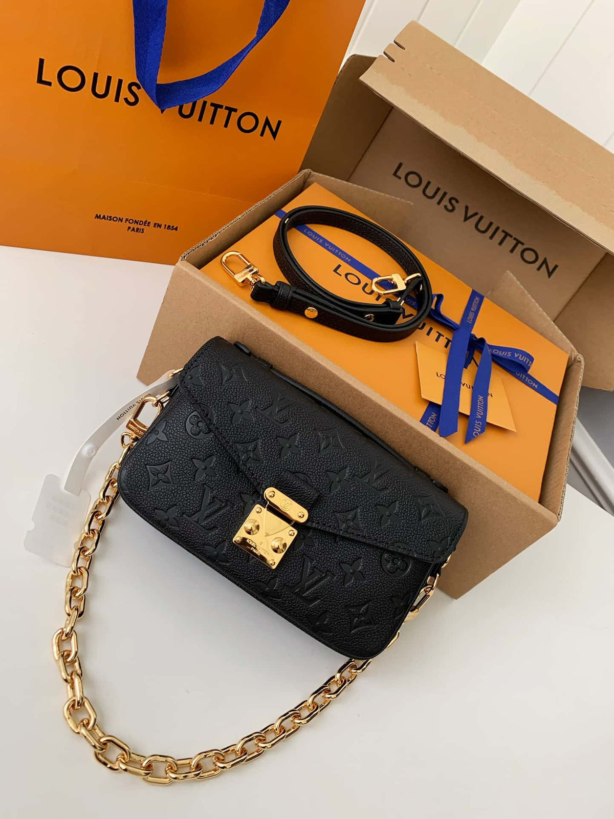 Louis Vuitton Monogram Empreinte Handbag