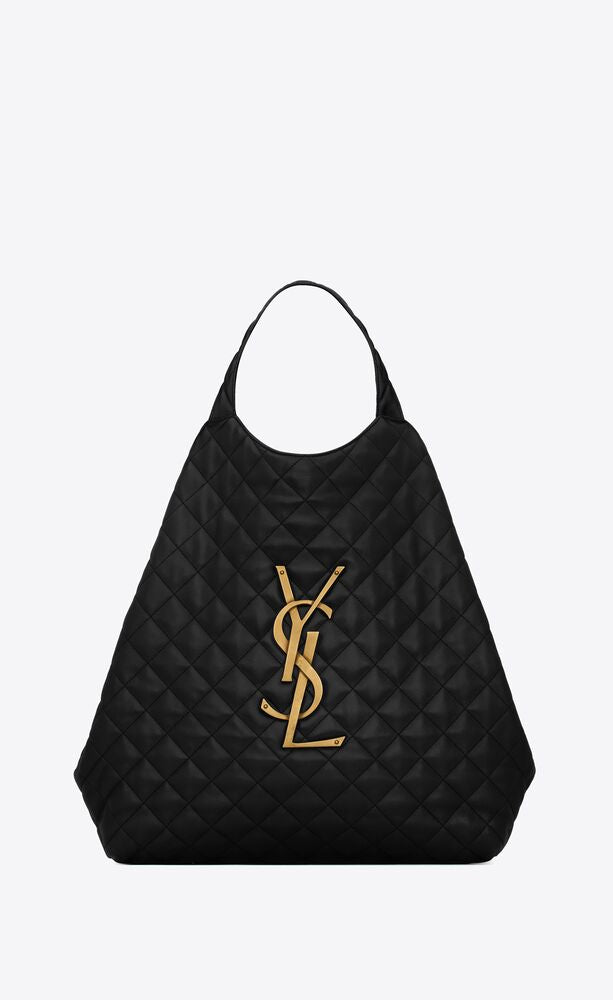 Saint Laurent ICARE MAXI SHOPPING BAG IN QUILTED LAMBSKIN