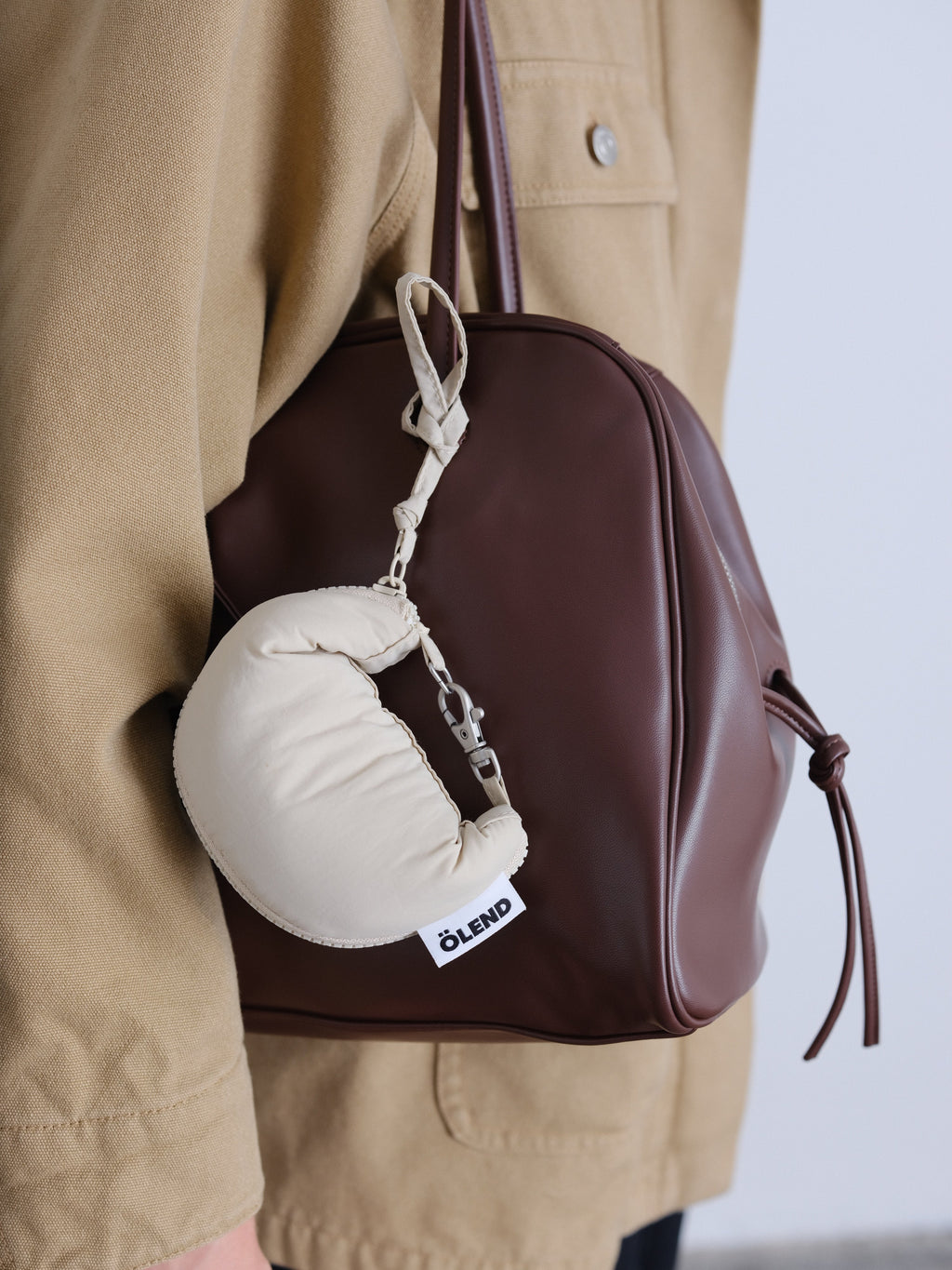 Fortune Cookie Charm + Shopper Bag