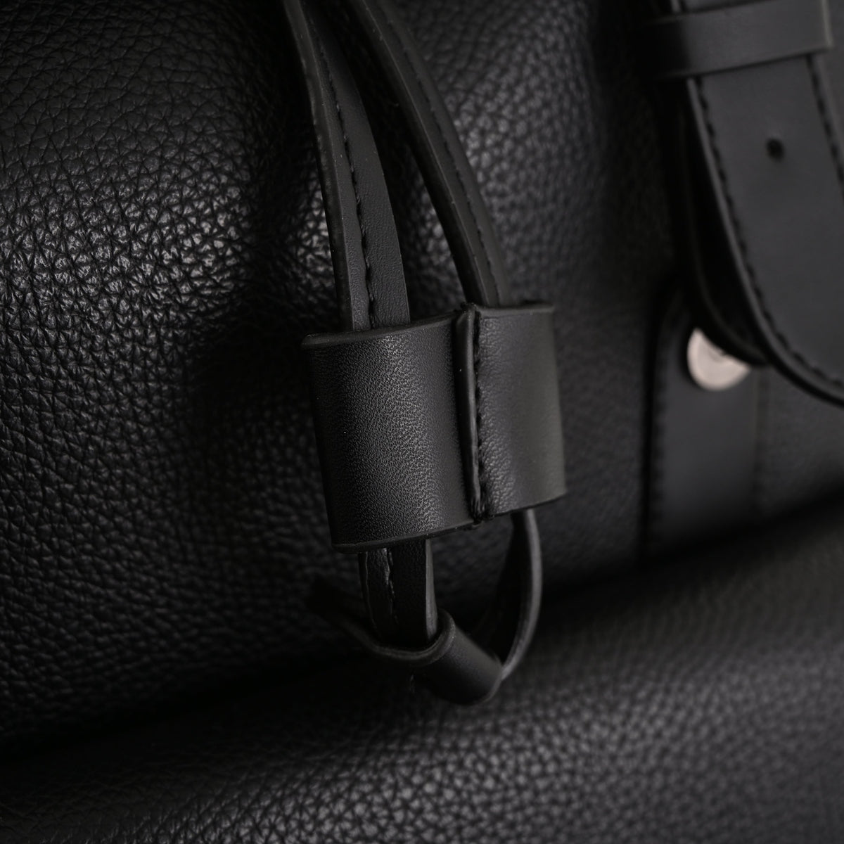 Prada Nylon & Leather Multi-Pocket Backpack – Black