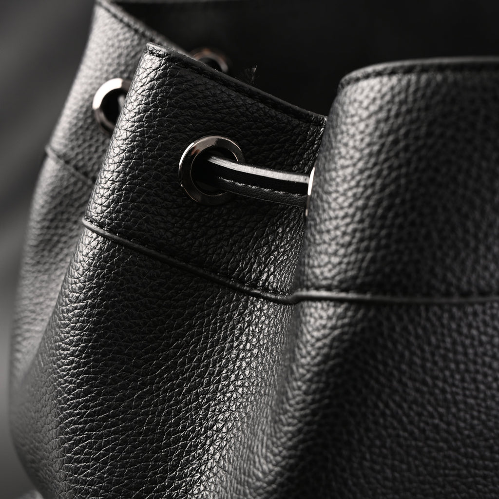Prada Nylon & Leather Multi-Pocket Backpack – Black