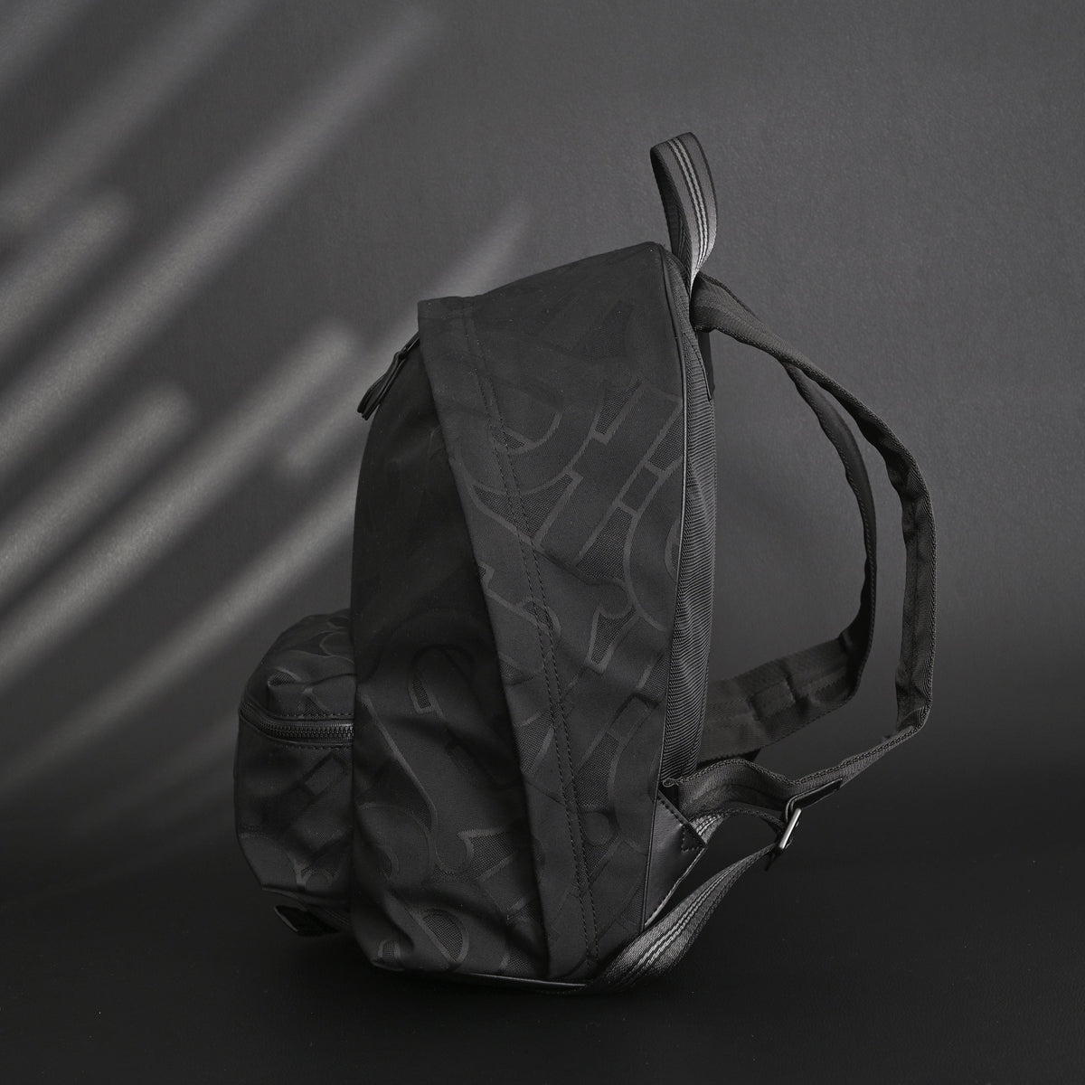 Burberry Monogram Black Nylon Backpack