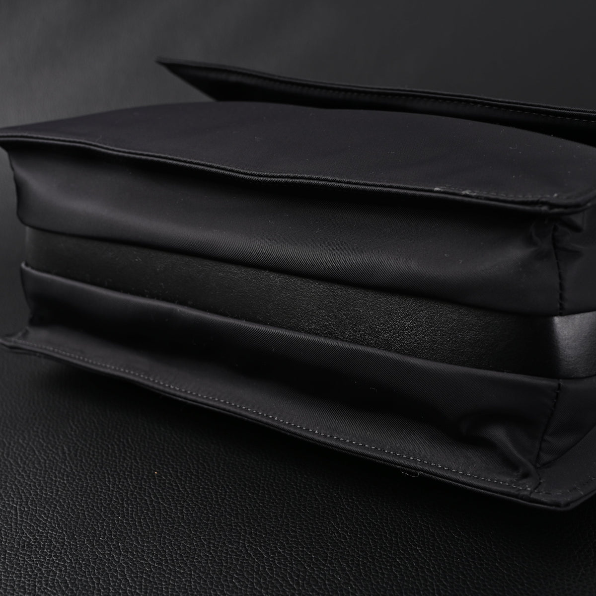 Prada Nylon Black Messenger Bag