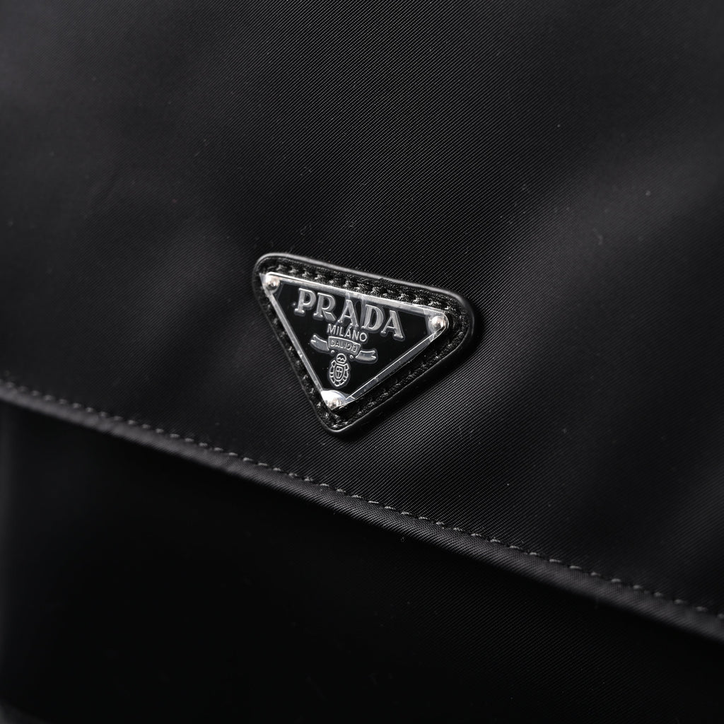 Prada Nylon Black Messenger Bag
