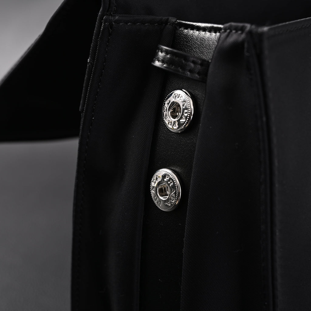 Prada Nylon Black Messenger Bag