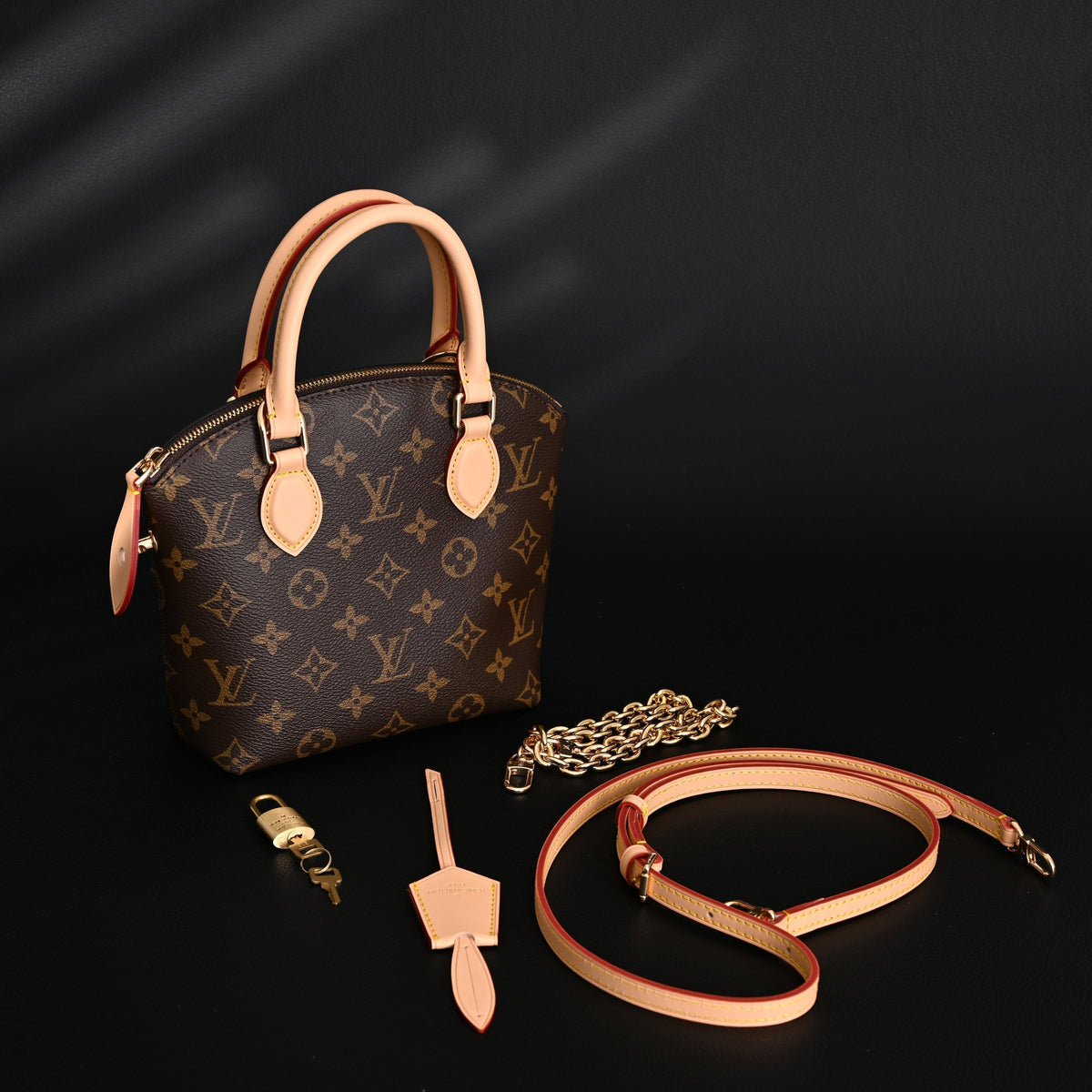 Louis Vuitton Speedy 30 Handbag – Monogram Canvas with Leather Trim