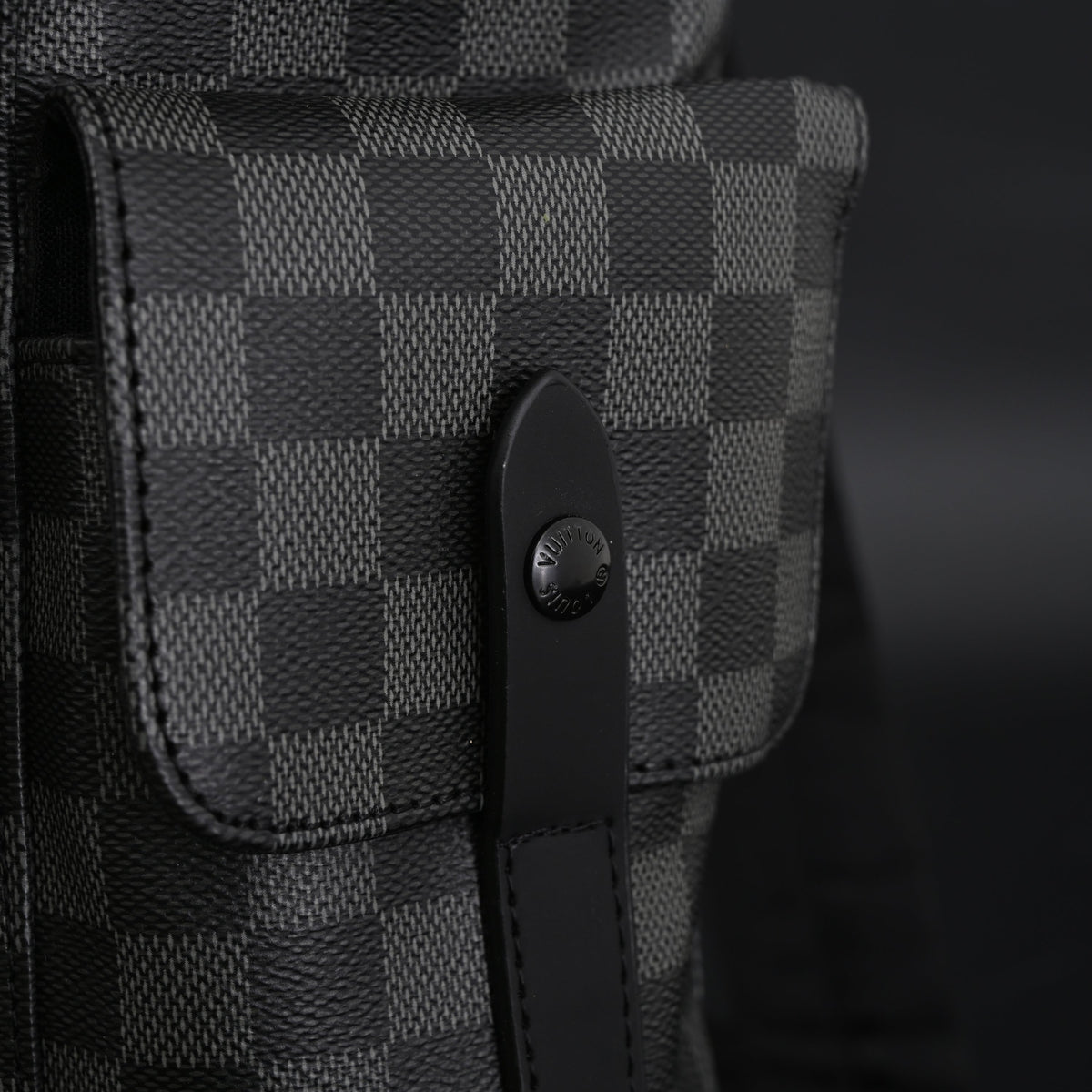 Louis Vuitton Michael Backpack in Damier Graphite Canvas