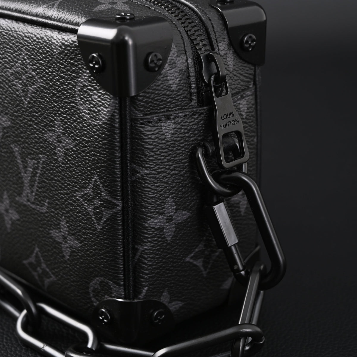 Louis Vuitton Utility Crossbody Bag Monogram Eclipse