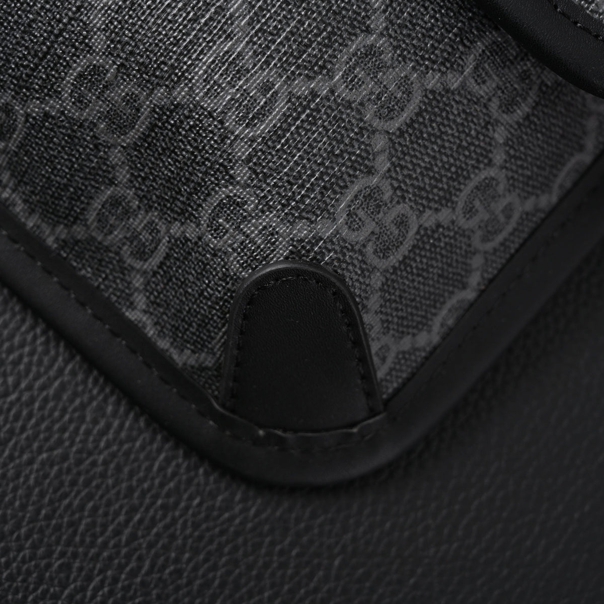 Gucci Ophidia GG Supreme Belt Bag – Black/Grey with Web Strap