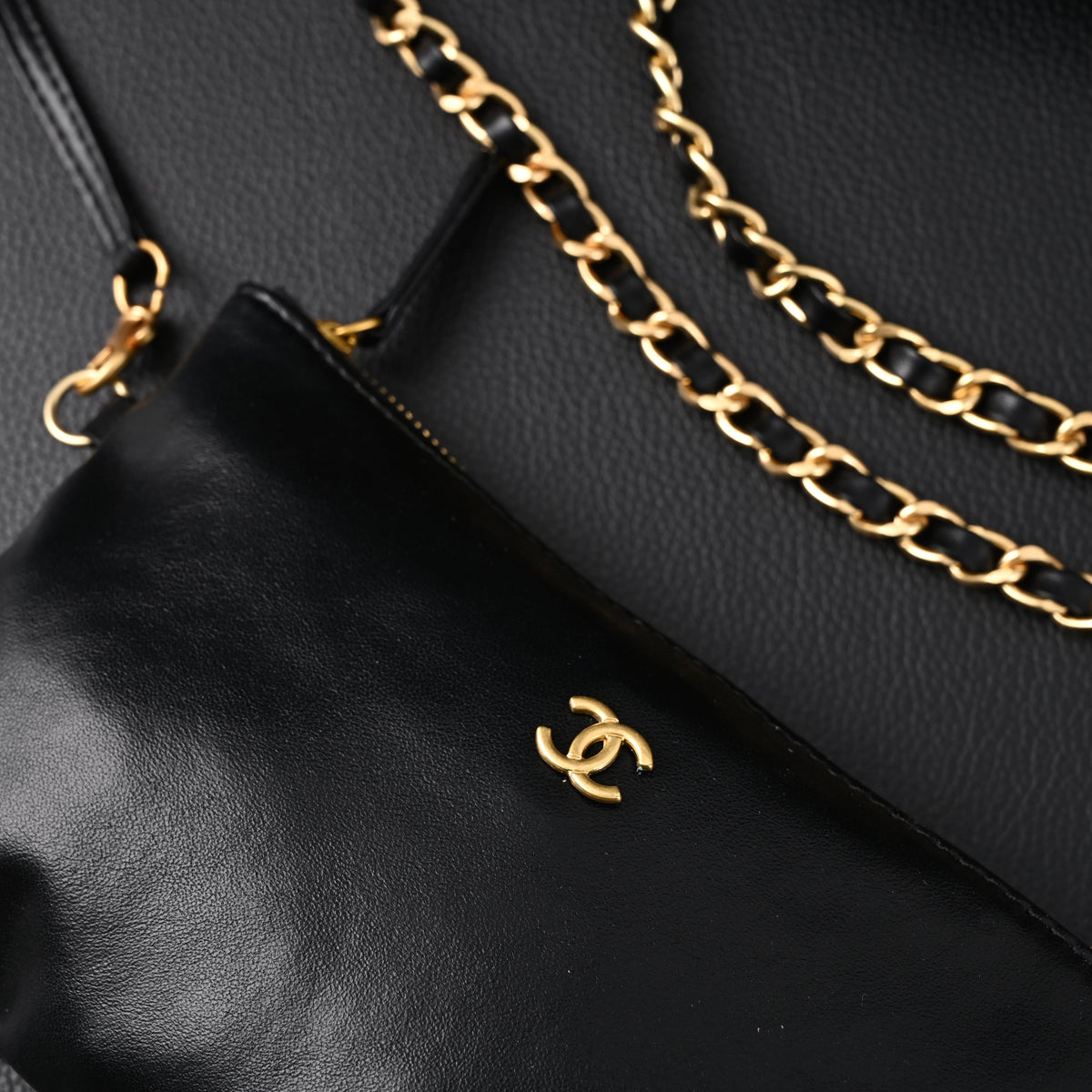 Chanel 19 Flap Bag – Black Quilted Lambskin with Gold & Ruthenium Hardware