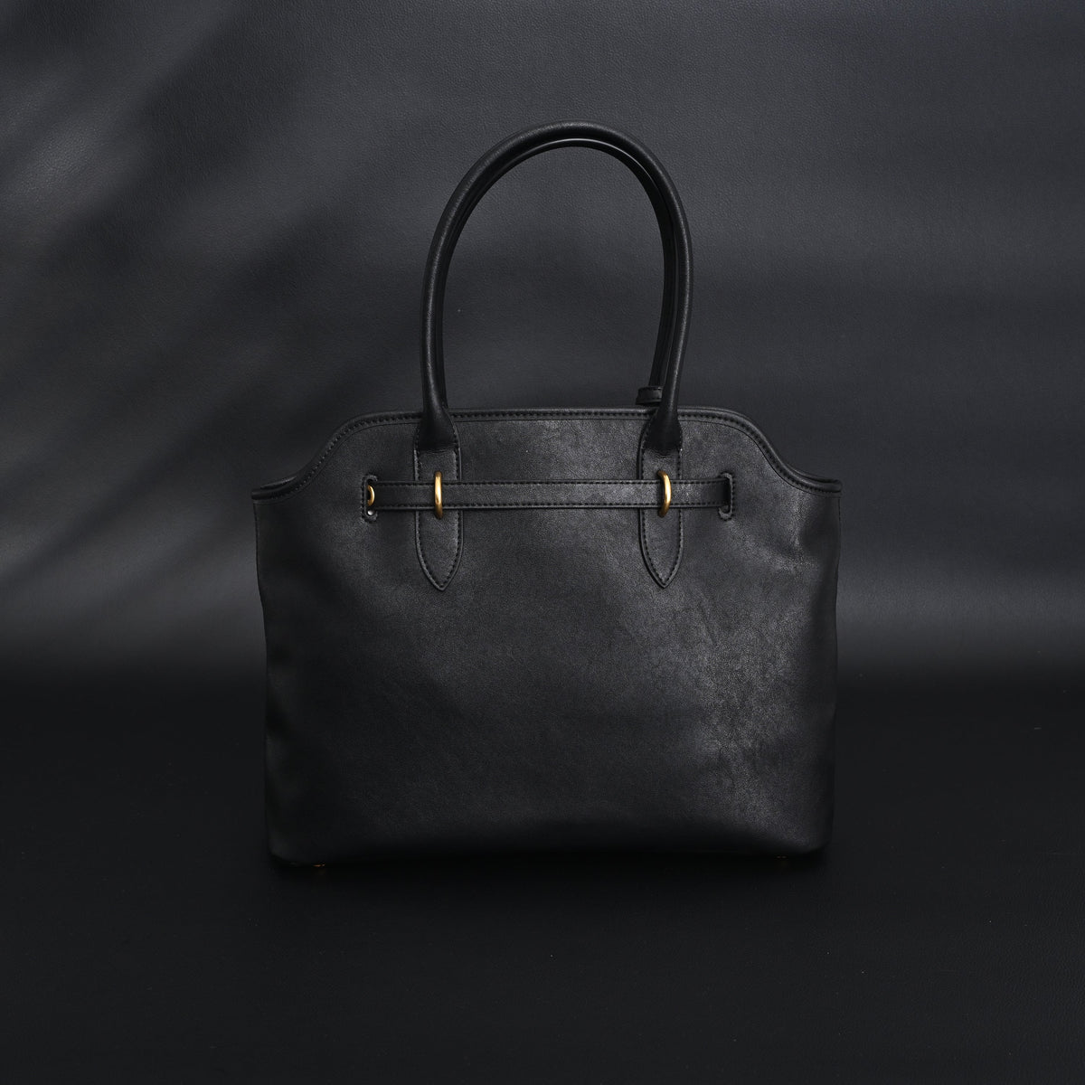 Miu Miu Leather Tote Bag – Classic Black