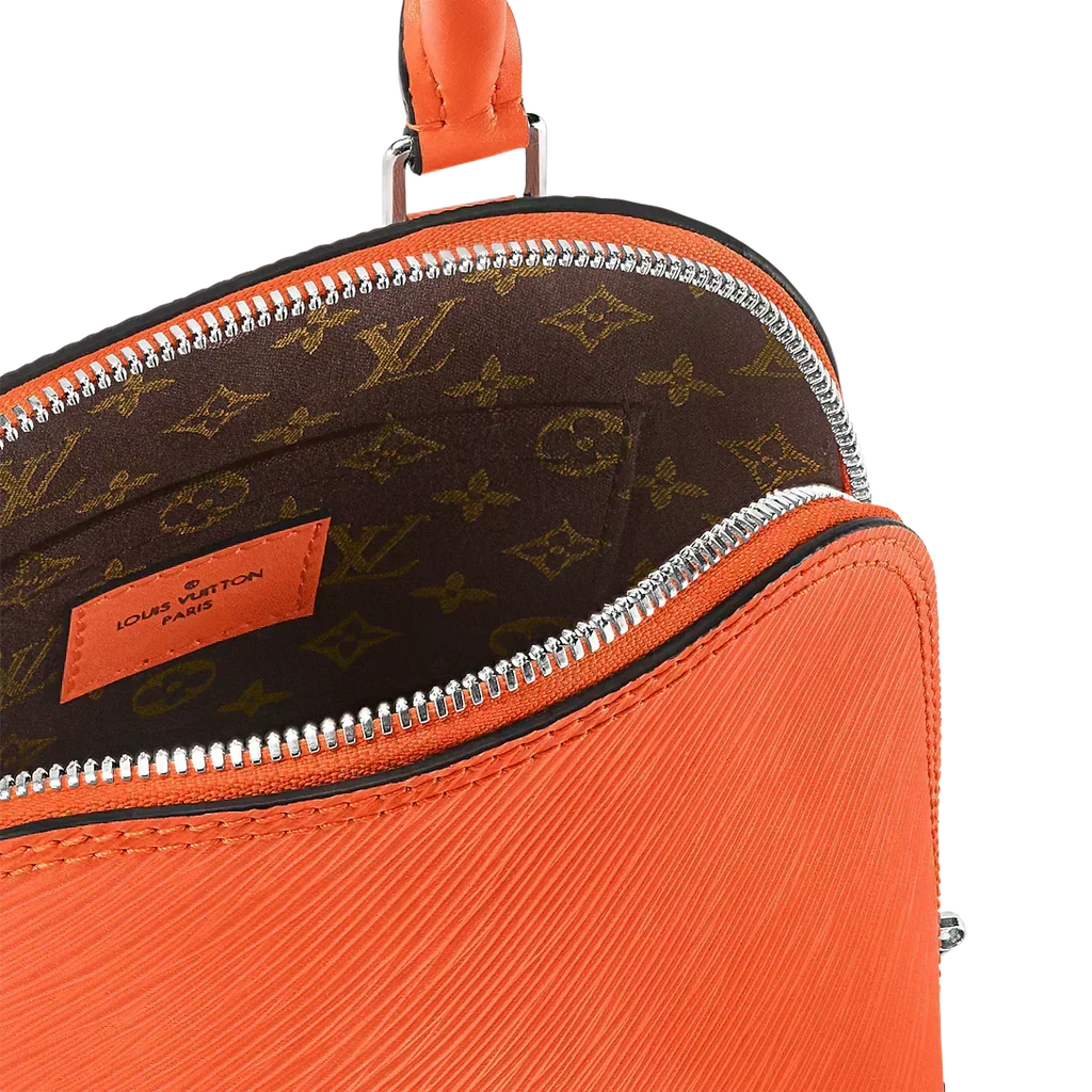 Louis vuitton Alma Backpack epi orange